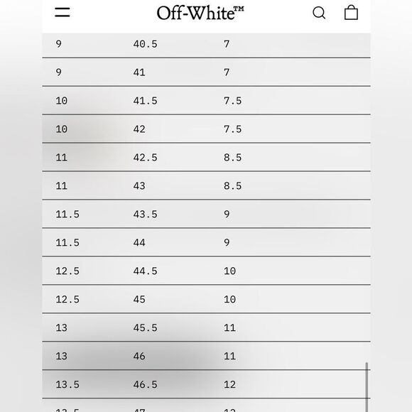 Off-White Virgil Abloh Sneaker Hiking Boot Size 43 Arrow Motif Deadstock - Picture 16 of 16